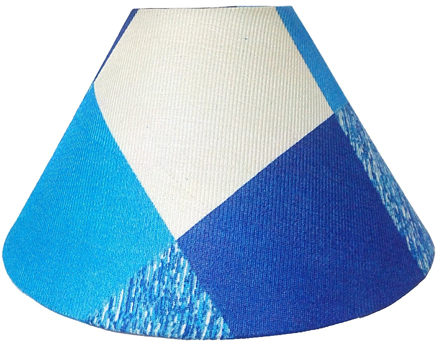 Blue Checks Lamp Shade